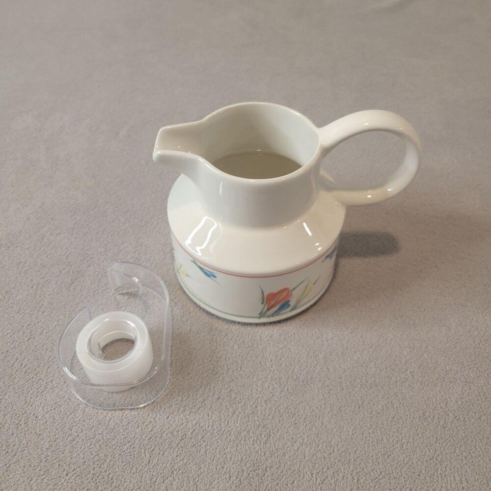Midwinter Creamer Vintage Stonehenge Crocus Vintage Retro Floral